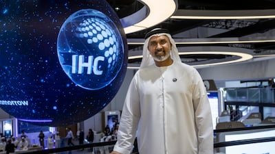 Syed Basar Shueb, chief executive of IHC, says the company plans to invest up to $24bn over the next nine months. Antonie Robertson / The National