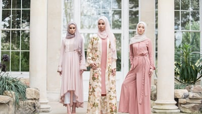 Designs by London-based modest wear label Aab. Courtesy Aab