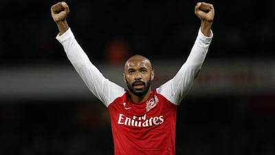 Thierry Henry retired on Tuesday from football after a decorated 20-year career in the sport. Eddie Keogh / Reuters