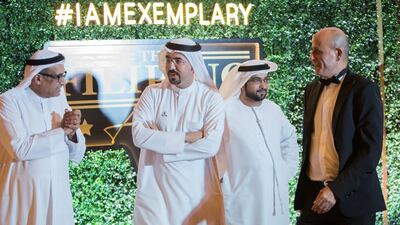 Guests arrive at The Filipino Times Awards at Sofitel on the Palm Jumeirah, Dubai. Ruel Pableo / The National