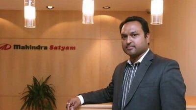 Bobby Gupta of Mahindra Satyam says sports is a key niche in the Middle East for the information technology sector. Jeffrey E Biteng / The National