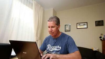 Steve Watson is drawing on his Abu Dhabi experiences to write his screenplay.