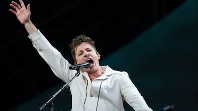 Charlie Puth performs at the Global Citizen Concert at Central Park in New York City. Reuters