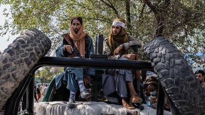 Taliban members make their presence felt throughout the city. Stefanie Glinski / The National