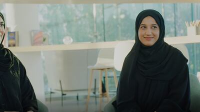 Founder of Hand Speakers Initiative Maha El Mhreibi and member Ayesha Al Zbeidi will be featured in the fifth episode of 'Stories of Inclusion'. All Photos: Abu Dhabi Music and Arts Foundation