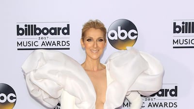 At the 2017 Billboard Music Awards in Las Vegas. EPA