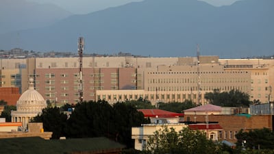 The US embassy in Kabul, along with those of most countries, suspended operations after the Taliban seized power in Afghanistan in 2021. AP Photo