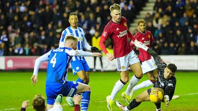 WIGAN RATINGS: Busy night for 21-year-old keeper who faced 33 shots, with 14 on target. Produced a number of good saves, had no chance with Dalot’s fine finish and was sent wrong way by Fernandes’ from spot. AP