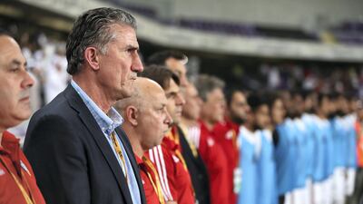 UAE manager Edgardo Bauza is tasked with building for the future after the improbable hopes of reaching the World Cup ended in defeat. Chris Whiteoak / The National