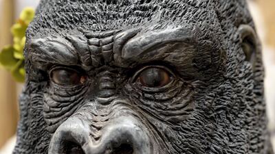 The giant apes were made in the UAE. Chris Whiteoak / The National