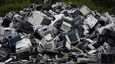 The global market for recycled electrical and electronic components is forecast to be worth $5 billion by 2020. Charly Triballeau / AFP