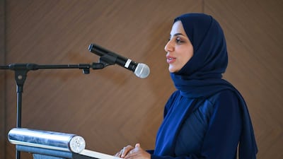 Asma Alazri, executive director of family cases at the Family Care Authority, told of the success of the Halfway Houses programme. Photo: Family Care Authority
