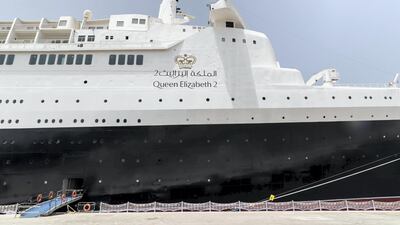 The ocean liner is named after the late Queen Elizabeth II.
