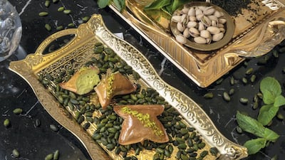 Albert Adria has created a lighter version of baklava at Cakes & Bubbles. Courtesy Laszlo Sifter