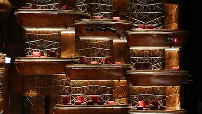 Inside the Dubai Opera in Dubai. Pawan Singh / The National