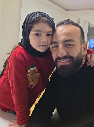 Mohamad Shehab and his daughter Taline were killed in an Israeli air strike on their home in Aramoun, near Beirut. Photo: Family handout