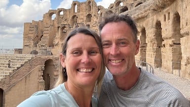 British couple Lindsay and Craig Foreman were detained in the city of Kerman. PA