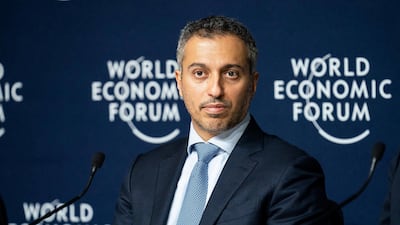 Khalfan Belhoul, Chief Executive Officer, Dubai Future Foundation, United Arab Emirates captured during the Press Conference: Reskilling Revolution: Better Skills for a Billion People by 2030 at the World Economic Forum Annual Meeting 2020 in Davos-Klosters, Switzerland, 22 January. Media Village - Press Conference Room. Copyright by World Economic Forum/Sikarin Fon Thanachaiary