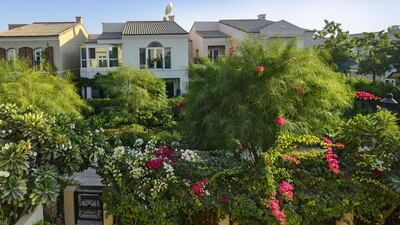 A three-bedroom townhouse in Motor City, Dubai. Courtesy Better Homes