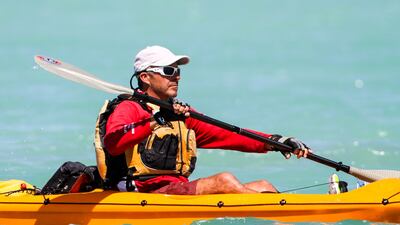 Mark Freeman, the owner and managing partner of Noukhada Adventure Company, which runs kayaking tours of the mangroves. Courtesy canoephotography.com