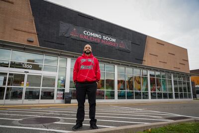 Abdullah Salem opened his latest store in Pittsburgh's Hill District. Joshua Longmore / The National