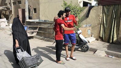 "I was in a mall; the security guards, the shop workers and the clients, everyone wanted to take a photo with me... even the girls!" Sabah Arar / AFP