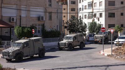 Israeli forces raid a hospital in Ramallah, where they arrested a man suspected of killing an Israeli. AFP
