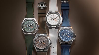 The contemporary Overseas Dual Time Cardinal Points. Photo: Vacheron Constantin