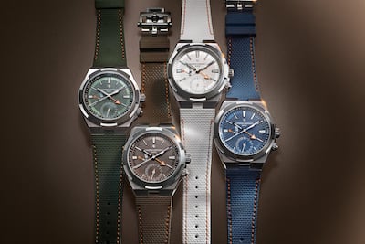 The contemporary Overseas Dual Time Cardinal Points. Photo: Vacheron Constantin