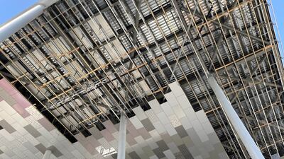 The France pavilion is being dismantled at Expo 2020 Dubai. Photo: France Expo 2020 Dubai