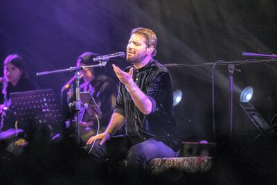 Sami Yusuf's songs take inspiration from Islamic history and spirituality. Antonie Robertson / The National