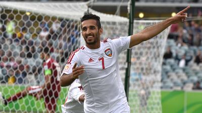 =7) Ali Mabkhout (UAE) 79 goals in 103 games. AFP =7) Godfrey Chitalu (Zambia) 79 goals in 111 games.