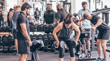 The UAE's fitness industry continues to expand, with operators opening new gyms while shifting towards wellness-focused concepts and member experiences. Photo: Symmetry Gym