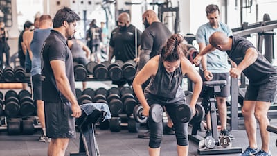 The UAE's fitness industry continues to expand, with operators opening new gyms while shifting towards wellness-focused concepts and member experiences. Photo: Symmetry Gym