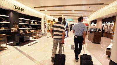 Sales of perfumes, cosmetics, food and confectionery dominated growth at Abu Dhabi Duty Free. Jaime Puebla / The National