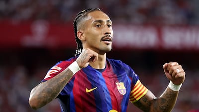 Raphinha scored his second consecutive La Liga hat-trick for Barcelona when he hit a treble against Sevilla. Getty Images