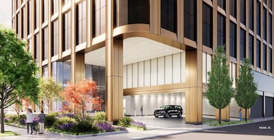 An artist's rendering of the New Jersey project. Photo: Modon