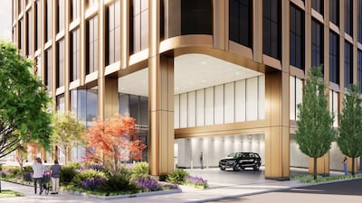 The 54-story Harborside 4 project will be built in Jersey City. Photo: Modon