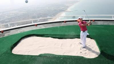 Rory McIlroy loves playing in the UAE.