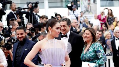 Araya Hargate attends the opening ceremony and screening of 'The Dead Don't Die' at the Cannes Film Festival on May 14, 2019. Getty Images