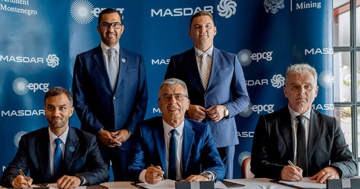 Masdar deepens Europe expansion with Montenegro renewable energy push