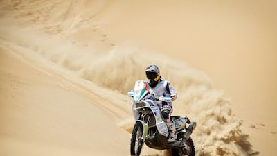 Dubai's Mohammed Al Balooshi is excited to be representing the UAE in Egypt for the Pharoah Rally. Courtesy NDP Publicity