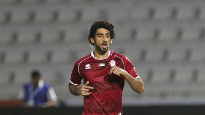 Al Wahda defender Hamdan Al Kamali has caught the attention of Baniyas as the club has requested his services for the upcoming Arabian Gulf League season. Razan Alzayani / The National