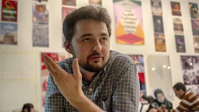 Abu Bakr Shawky, whose 'Yomeddine' was nominated for a Palme d’Or at the 2018 Cannes Film Festival, is among those taking part in the 'Tallat' workshops. Photo Courtesy: Hany Maher