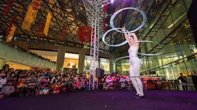 Enjoy celebrations for the 4th birthday of The Galleria on Al Maryah Island, with roaming performers, kids' activities, cake and more. The Galleria