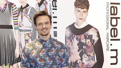 Toni&Guy’s international art director Jon Wilsdon goes for the natural and effortless look. Courtesy Toni&Guy