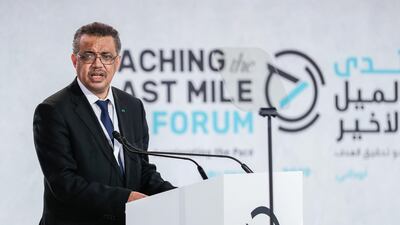 Opening Keynote by Dr Tedros Ghebreyesus, Director-General, WHO. Victor Besa / The National