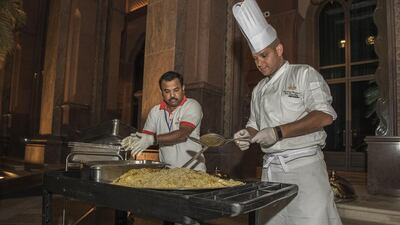 Readers discuss how to get food to those in need during Ramadan. Vidhyaa / The National