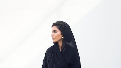 Emirati abaya designer Alia Bin Omair. Reem Mohammed / The National