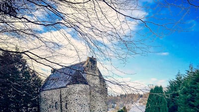 Former Dubai residents Stef Burgon and Simon Hunt have moved to Scotland to renovate and run luxury B&B, Kilmartin Castle. Courtesy Kilmartin Castle